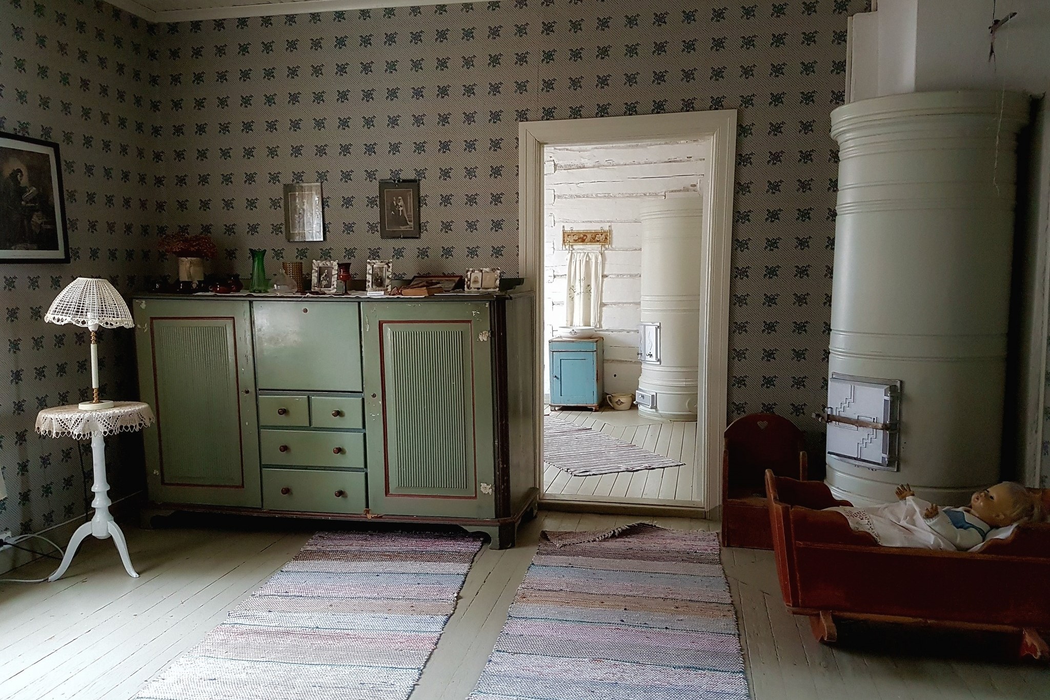 Ojalan kotiseutumuseo sisältä.