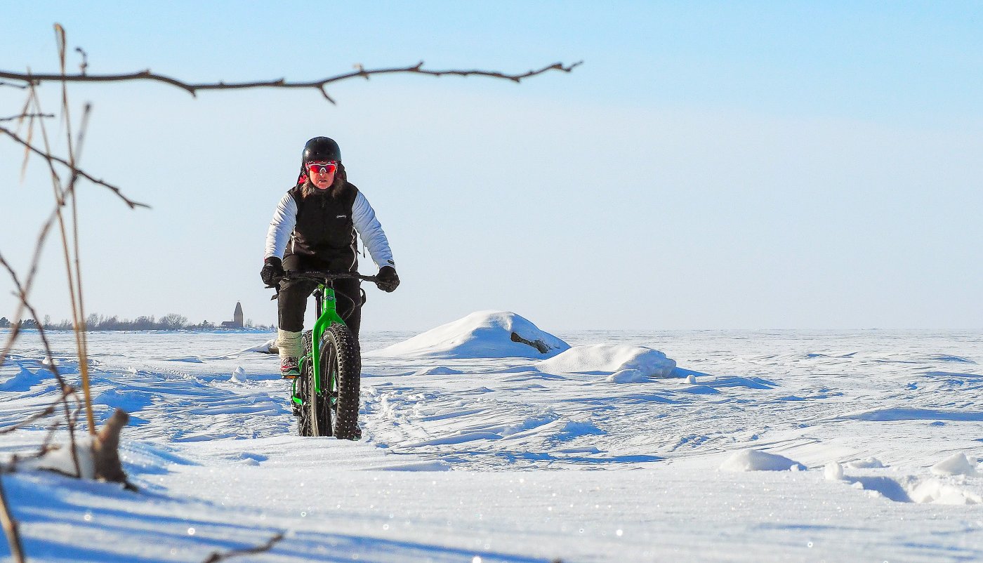 fatbike jäällä