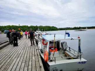 A group trip to Raahe archipelago